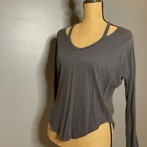 Grey lightweight long sleeve.